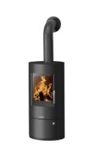 Poêle à bois JUSTUS Austin noir 7 kW – Image 2