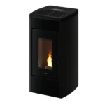 Poêle à granulés FREEPOINT Duke airtight wi-fi noir 14 kW