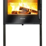 Poêle à bois INVICTA Boree noir 7.5 kW