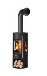 Poêle à bois JUSTUS Mino trios 2.0 noir 5.5 kW – Image 2