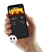 Poêle à granulés ADURO P4 NOIR 8KW – Image 2