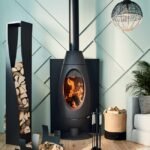 Poêle à bois INVICTA Ove noir 10 kW – Image 2