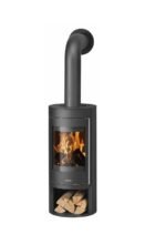 Poêle à bûche JUSTUS Mino Top 2.0 noir 5.5 kW – Image 2