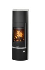 Poêle à bois JUSTUS Faro w+ 2.0 noir / beige 7 kW – Image 2