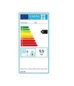 Poêle à bois JUSTUS Meva noir / beige 5.5 kW – Image 2