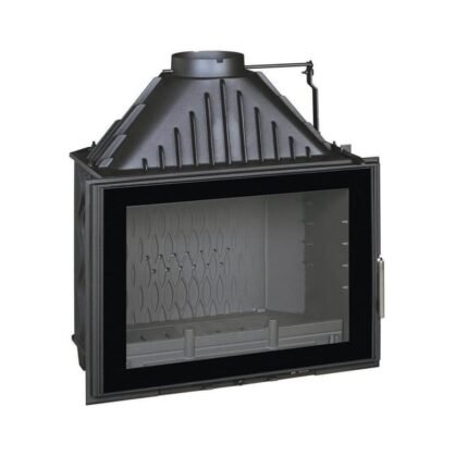 Foyer à bûches 700 grand angle avec volet P927083 10 kW Invicta