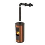 Kit façade Bioten 80/130 départ dessus pour poêles à pellet – Image 4