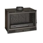 Insert à bûches fonte 800 vision P968254 10 kW Invicta