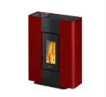 Poêle à granulés FREEPOINT Roxy stand bordeaux 7 kW