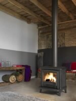 Poêle à bois INVICTA Norik anthracite 6 kW – Image 5