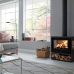 Cuisinière à bois PANADERO Poele a bois java 3v ecodesign noir 8 kW