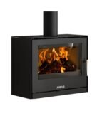 Poêle à bois JUSTUS Dias noir 6.5 kW