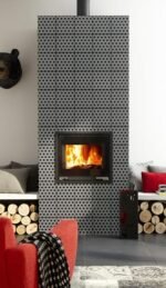 Insert à bois façade droite ADURO 5.1 7 kW – Image 2