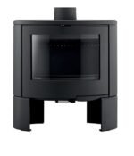 Poêle à bois SUPRA Pacco noir 10 kW – Image 3