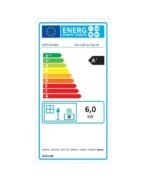 Poêle à bois JUSTUS Faro 2.0 porte fonte noir / gris 6 kW – Image 2