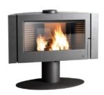 Poêle à bois INVICTA Antaya anthracite, 12 kW – Image 3