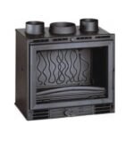 Insert à bois façade droite INVICTA 6660-14 8 kW