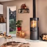 Poêle à bois ADURO H1 hybride noir 9 kW