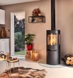 Poêle à bois ADURO H1 hybride noir 9 kW