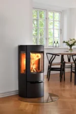 Poêle à bois ADURO 17 noir 6.5 kW – Image 3