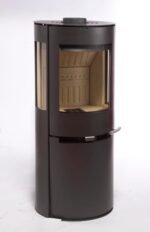 Poêle à bois ADURO 9.5 noir 6 kW – Image 4