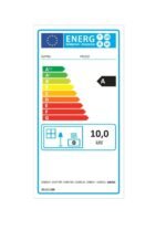 Poêle à bois SUPRA Pacco noir 10 kW – Image 4