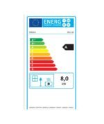 Poêle à bois CROWN Sirli up ecodesign noir 8 kW – Image 4