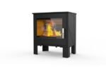 Poêle à bois SUPRA Adam noir 7.3 kW