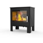 Poêle à bois SUPRA Adam noir 7.3 kW