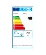 Poêle à bois JUSTUS Austin noir 7 kW – Image 5