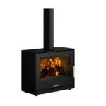 Poêle à bois JUSTUS Dias noir 6.5 kW – Image 4