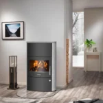 Poêle à bois JUSTUS Agero w+ noir / gris 7 kW