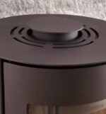 Poêle Hybride ADURO H2 noir 7 kW – Image 5