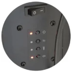 Chemin'Arte Cheminée électrique encastrable Élysée 5XL 180 cm, Effet flamme LED – Image 5