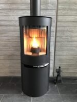 Poêle à bois ADURO H1 hybride noir 9 kW – Image 4
