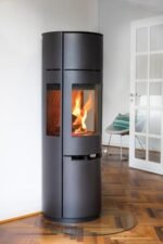 Poêle à bois ADURO 9.7 noir 6 kW – Image 6