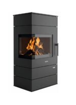 Poêle à bois JUSTUS Voga w+ noir 6 kW