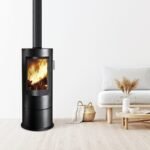Poêle à bois SUPRA Chloe noir 7.1 kW