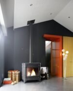 Cuisinière à bois INVICTA Siam anthracite, 12 kW