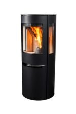 Poêle à bois ADURO H1 hybride noir 9 kW – Image 5