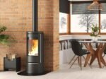 Poêle à bois EXTRAFLAME Marlena anthracite 7.5 kW – Image 2