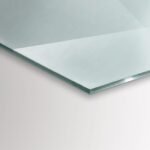 Plaque de verre pour protéger le sol de la cheminée, support de cheminée, design moderne | Transparent | Rectangle | 80x60 – Image 4