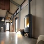 Poêle à bois INVICTA Argos anthracite, 12 kW