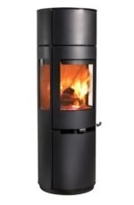 Poêle à bois ADURO 9.7 noir 6 kW – Image 7