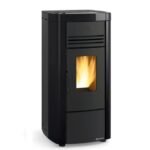 Poêle à granulés EXTRAFLAME Angela evo noir 8 kW