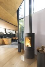 Poêle à bois INVICTA P610344 anthracite 7 kW