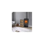 Poêle à bois ETNA Domino avec range bûche et module 3 étages - 8.5 Kw