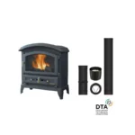 Pack poêle à bois Canadien Godin Sortie dessus 10 Kw