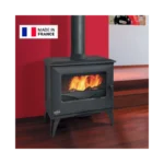 Pack poêle à bois Cube Godin Sortie dessus 8 Kw – Image 2