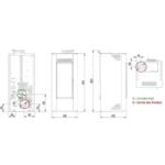 PACK Poêle à granulés C12 FIREMATIC + Kit ventouse Dinak + Module Wifi – Image 12